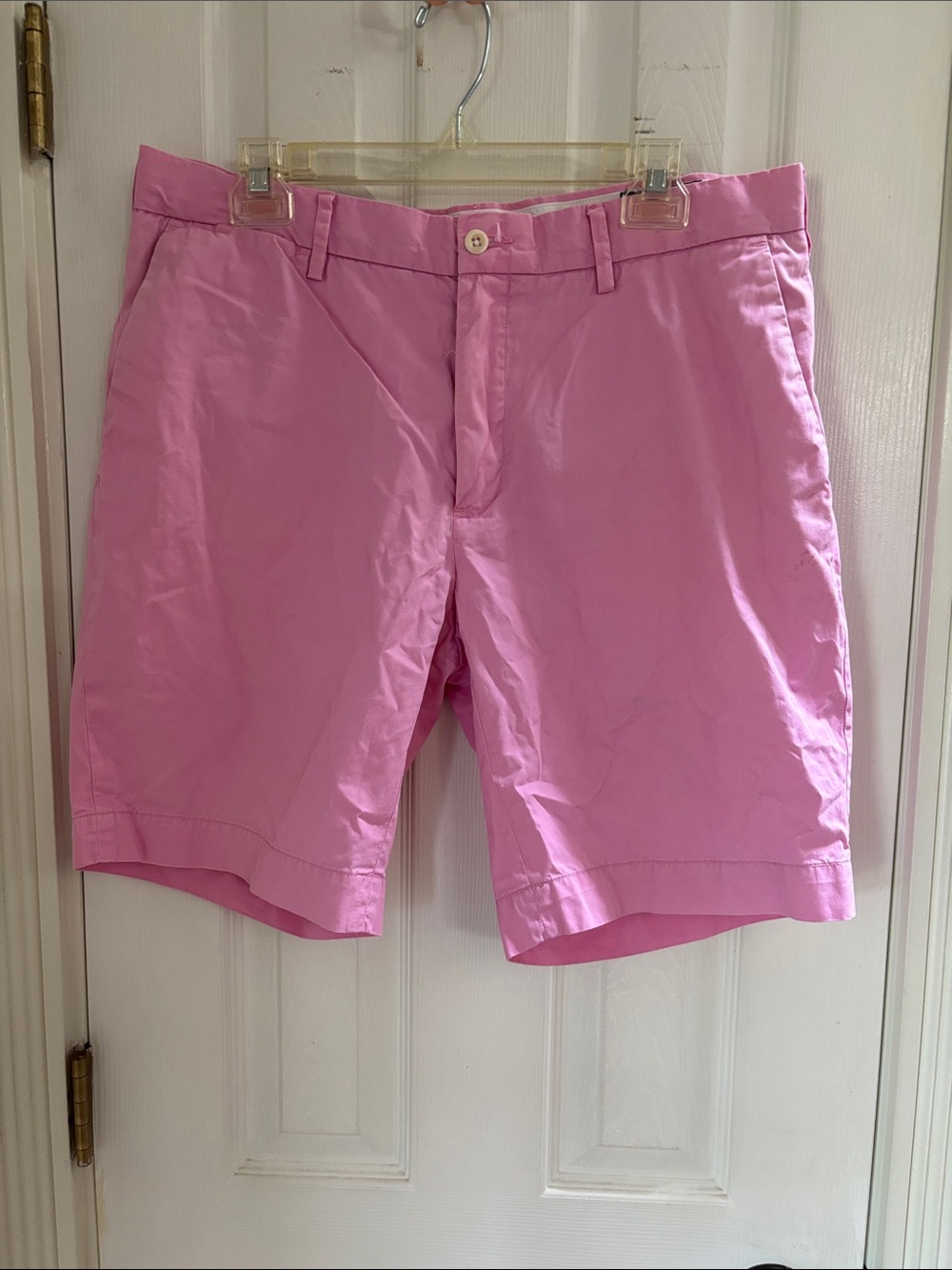 Polo by Ralph Lauren Men’s Pink Cotton Chino Shorts
